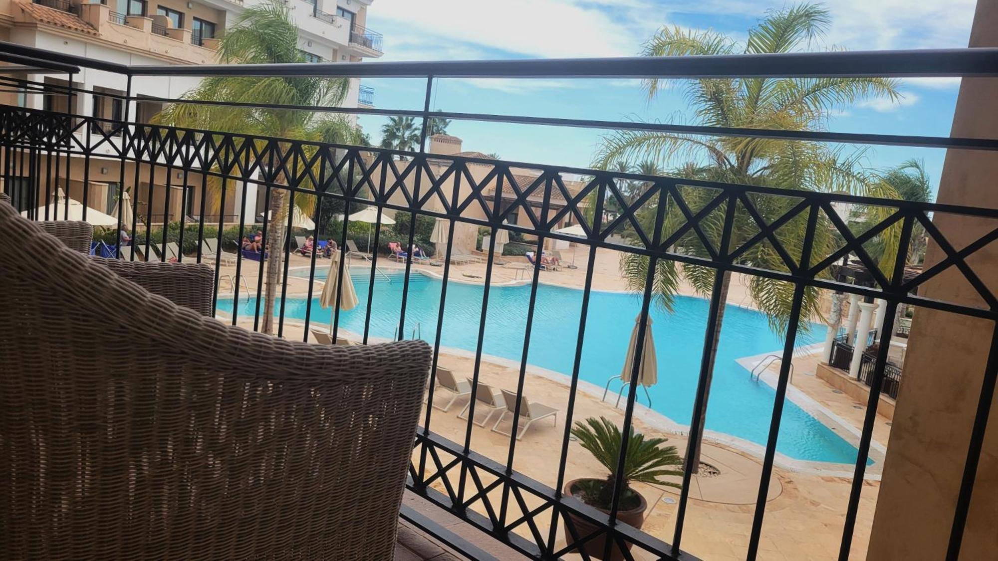Doubletree By Hilton La Torre Golf Resort Roldan Luaran gambar View of the pool at the hotel